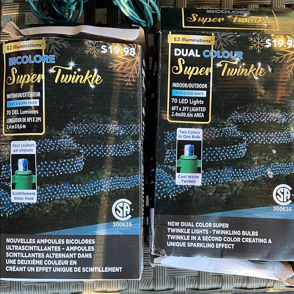 Super Twinkle LED Lights - Blue